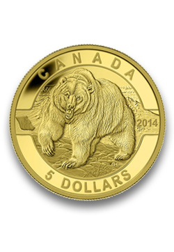 Gold Coin 5 CAD